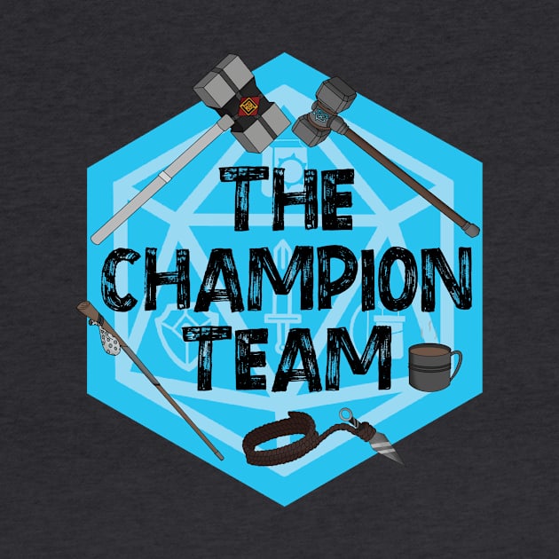 THE CHAMPION TEAM Emblem by MBH Merch